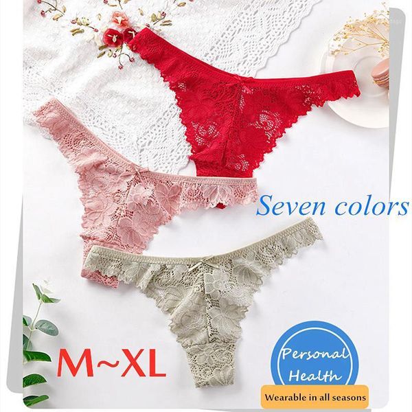 

women low waist panties transparent underwear lace floral thong hollow out elasticity underwear. women's, Black;pink