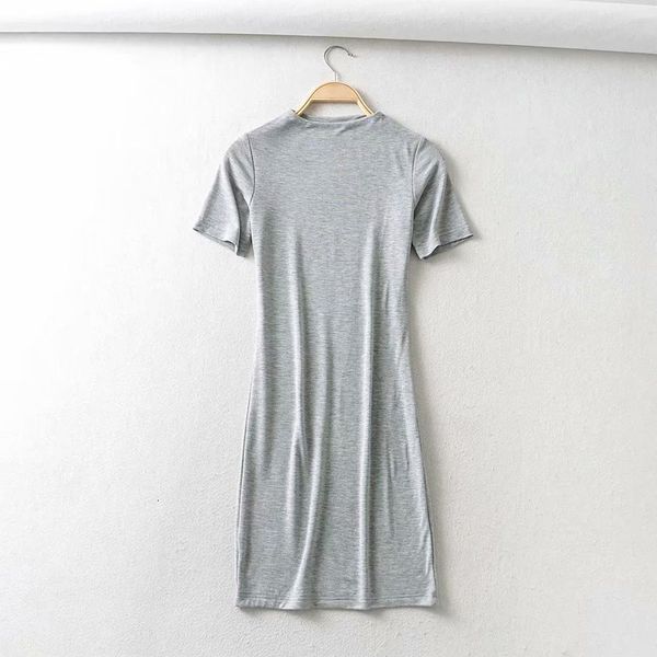 

skirts fashion simple round neck tight elastic bag hip chic female hedging pure color sweet women's dress, Black