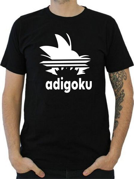 

mens t-shirt adigoku, White;black