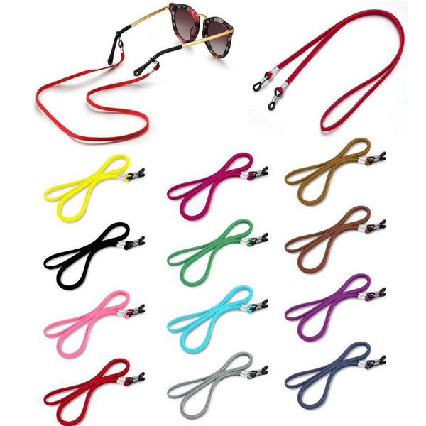 

other fashion accessories sunglasses lanyard strap necklace eyeglass sports glasses chain non-slip cord reading rope, Silver