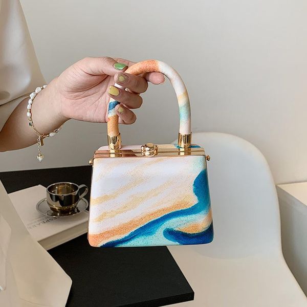 

evening bags 2021 sweet mini pillow handbag summer single shoulder messenger bag designer tote for women large clutch