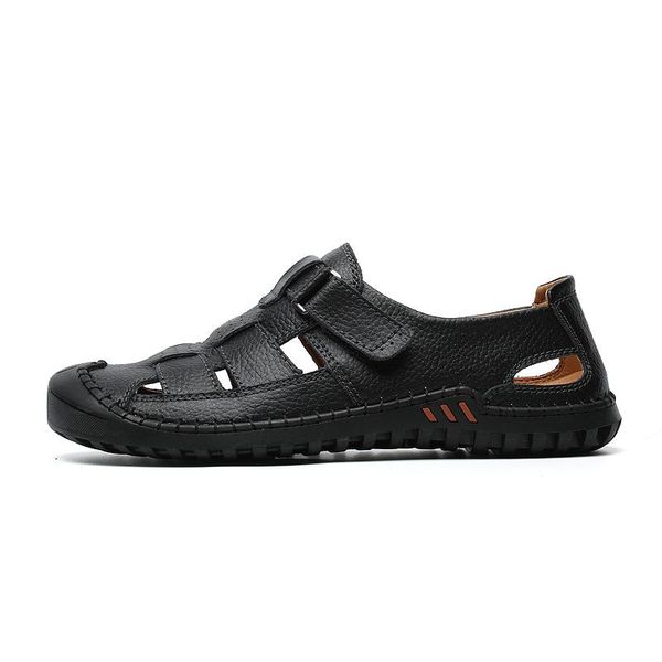 

sandals casa mens est big 2021 for sandalle rasteira herren size sandal men de beach sandale homme masculino sandalias erkek, Black
