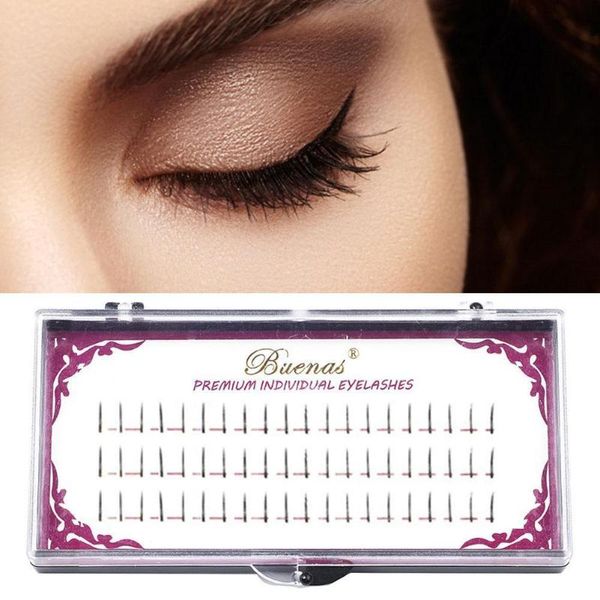

false eyelashes single cluster 8-14mm grafted makeup eyelash extension natural