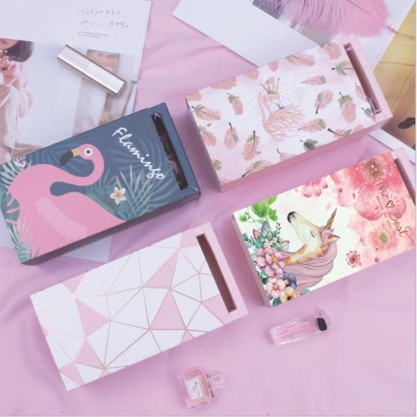 

gift wrap 10 pieces rectangular drawer carton box 14.5x7.7x5cm
