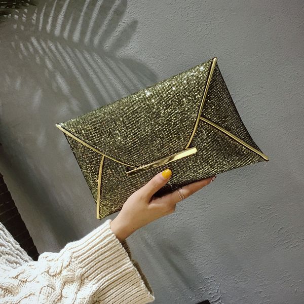 

fashionable banquet dinner party hand held envelope bag