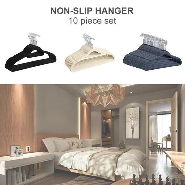 

hangers & racks flocking hanger non-slip plastic velvet coat flocked custom seamless drying rack est