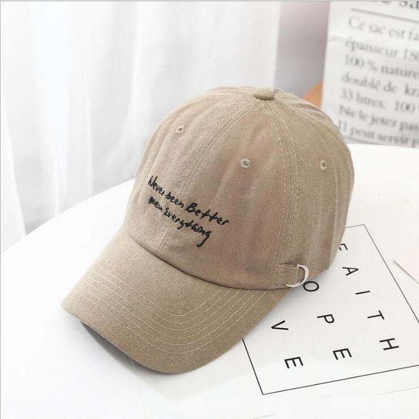 

men's and women's retro denim washed baseball caps hats gsmb085a fashion spring summer lovers all-match letter embroidery hat ball, Blue;gray