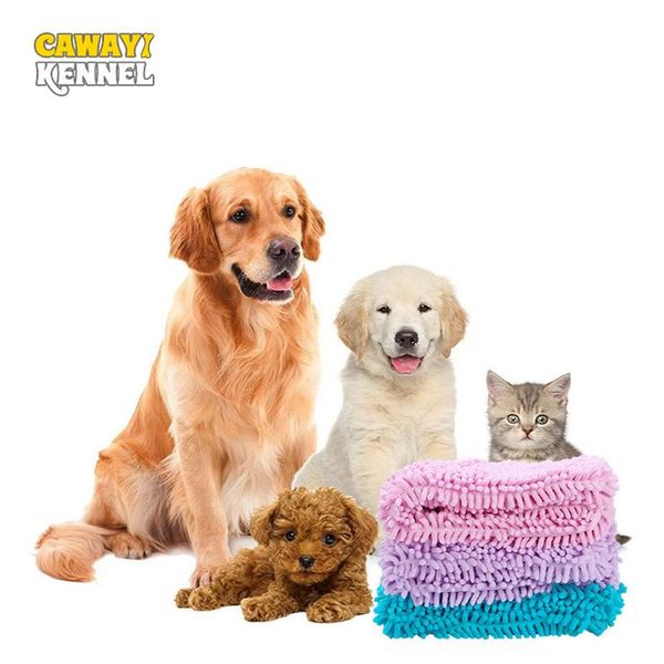 

kennels & pens pet accessories quick-drying dog bath chenille extra large thickened cat special