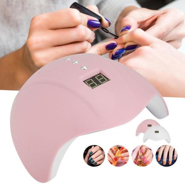 

nail lamp 24w led uv gel polish dryer quick drying art machine lamps1