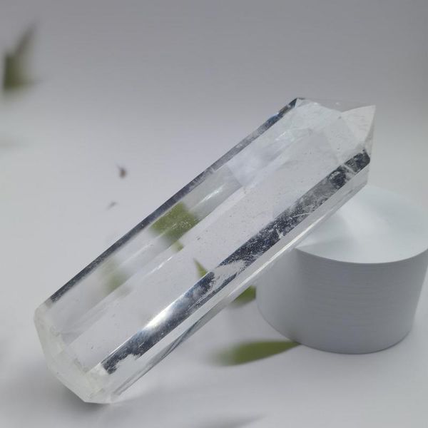 

decorative objects & figurines 1pc clear melting stone point crystal healing