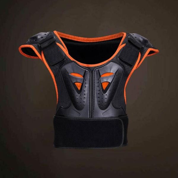 

kid protective vest outdoor sports gear - size (black) running jackets, Black;red