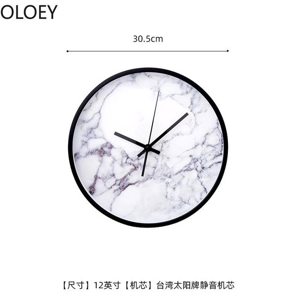 

wall clocks white clock modern design for home decor nordic silent mechanism creative watch living room