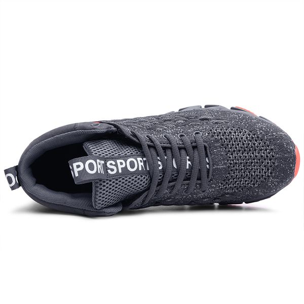 

new2023 cross-border size 46 large men womens shoes thick-soled solid color casual sports front lace-up high-round toe red shoe code: high-, Black