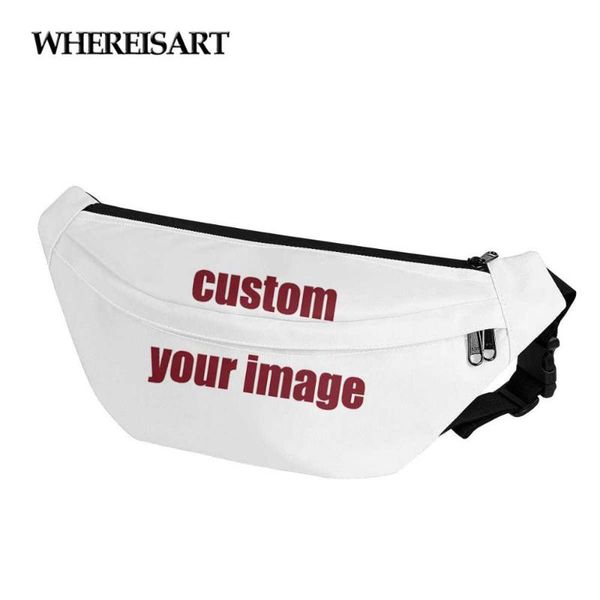 

customized print waist bags for women custom packs belt bag designs chest handbag drop