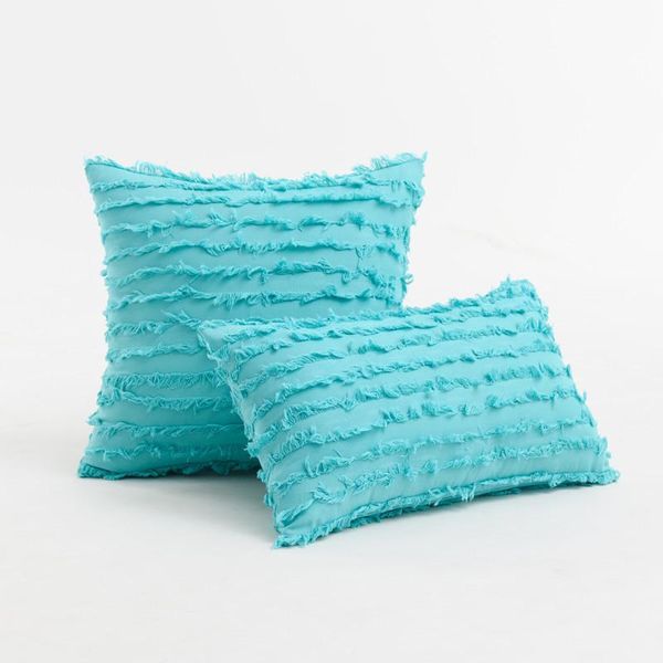 

cushion/decorative pillow cushion cover floral tassels pillowcase yellow ivory grey cotton 45x45cm lumbar home decoration sofa solid