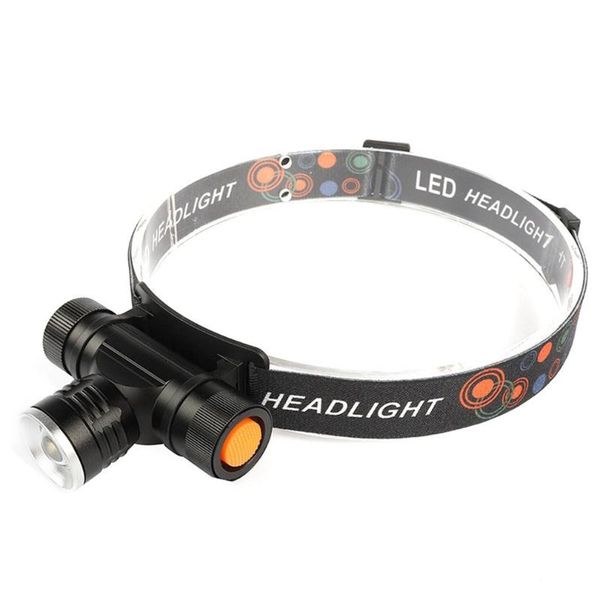

strong headlight led outdoor rechargeable night fishing light mini usb focusing portable headlamps