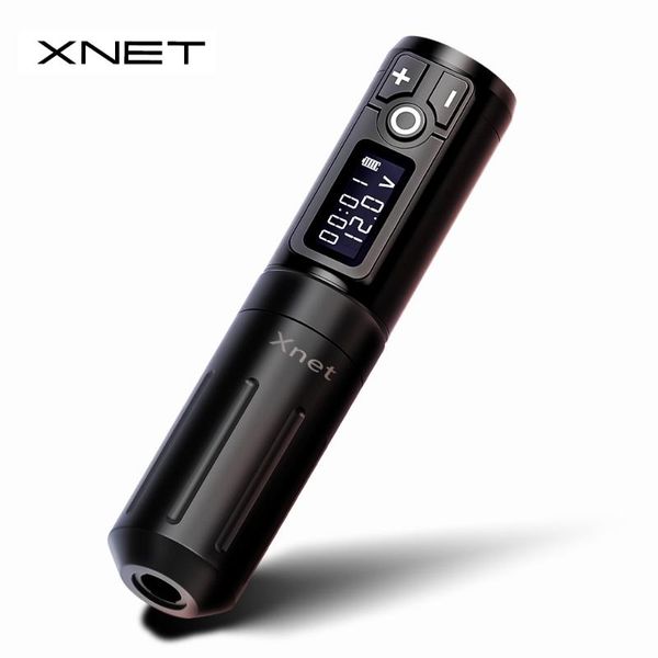 

plus wireless tattoo machine pen powerful brushless motor 2000mah battery pack portable professional equipment guns kits