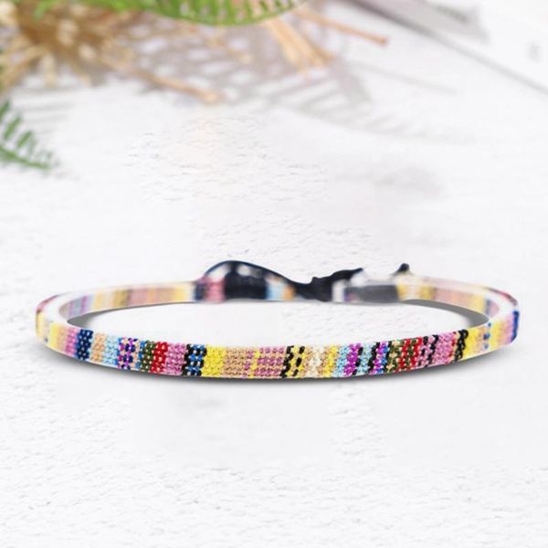 

anklets ethnic jewelry braided rope for women multiple color pure handmade foot accessories travel vacation, Red;blue