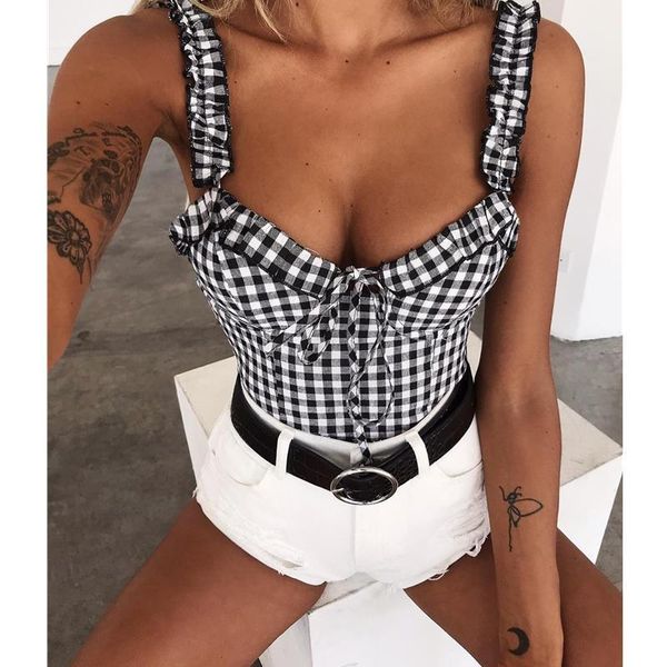 

women tanks casual solid tank vest ladies off shoulder backless short sleeve summer beach slim tee, White