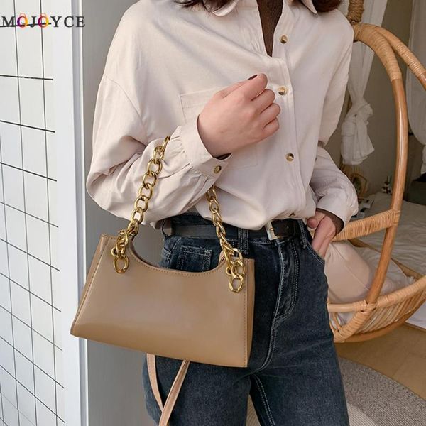 

retro women leather shoulder crossbody bags solid messenger chain handbag