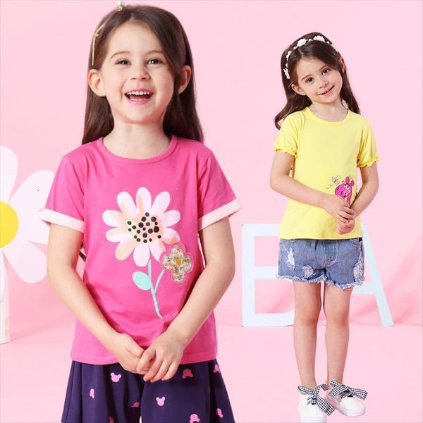 

babys cotton short sleeved t shirt girls summer clothes half children toddler bottoming vest, Blue