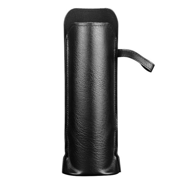 

portable rope cup holder thermos bag holder luxury glass leather bottle sleeve