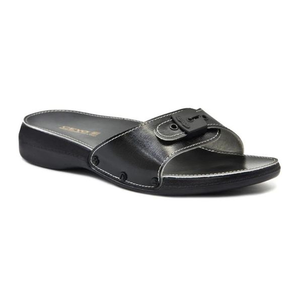 

women's slippers casual black 2021 home buckled comfort