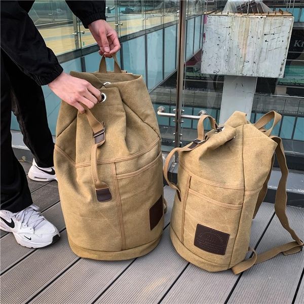 

backpack mens bag outdoor sports duffle rucksack tactical canvas school