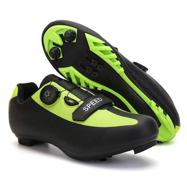 

cycling footwear shoes men's sports mountain bike outdoor competitive racing, Black