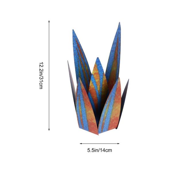 

set outdoor garden metal iron flower decoration ornament decorations