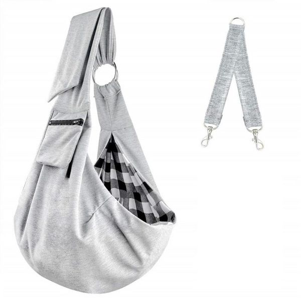 

dog car seat covers carrier bags pet outdoor sling bag reversible hand-travel for small medium with adjustable safety strap