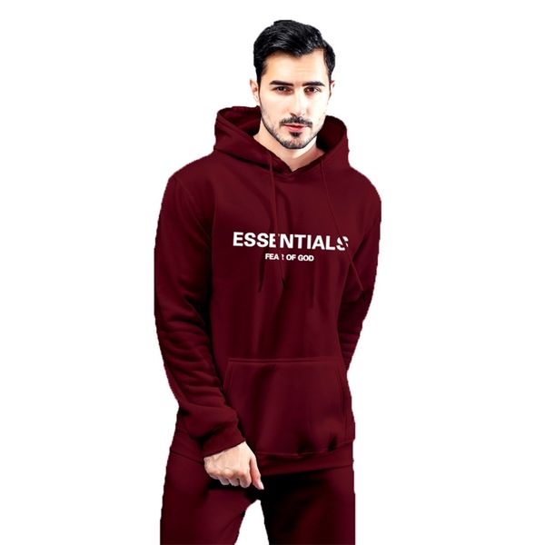 

21 fog ess black label plush men's women's winter loose