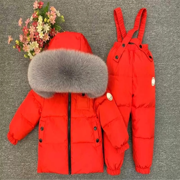 

children ski jackets kids skiing down coat and pants overalls suit for baby boys girls 0-12 y snowsuit toddler outerwear coat, Blue;gray