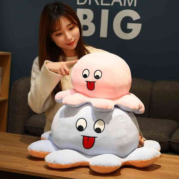 

large mood flip ocs doll pillow plush toy gift label