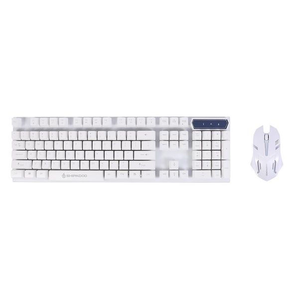 

set backlight portable mini computer accessoy keyboard and mouse wired home combos