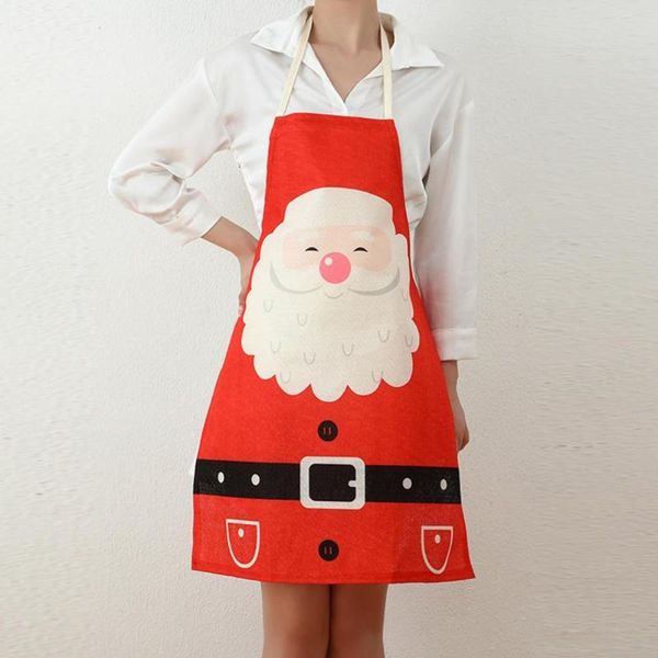 

aprons multi patterns modern santa claus oil-proof apron easy to clean for christmas