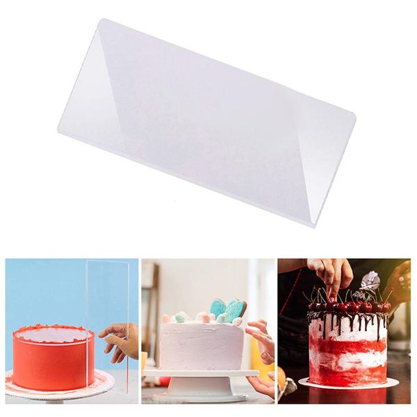 

baking & pastry tools cake cutter slicer spatula cream scraper pasty cutters irregular teeth edge diy smoother spatulas