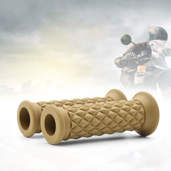 

handlebars retro hand grip motorcycle grips 22mm diamond handlebar vintage handle glue accesspry racer moto
