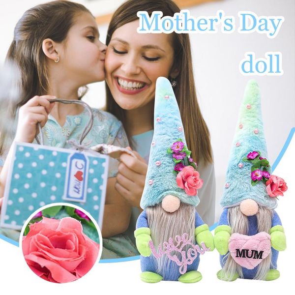 

mother's day decorations bedroom living room deskdecoration standing post goblin faceless doll plush ornament decorative objects & figu