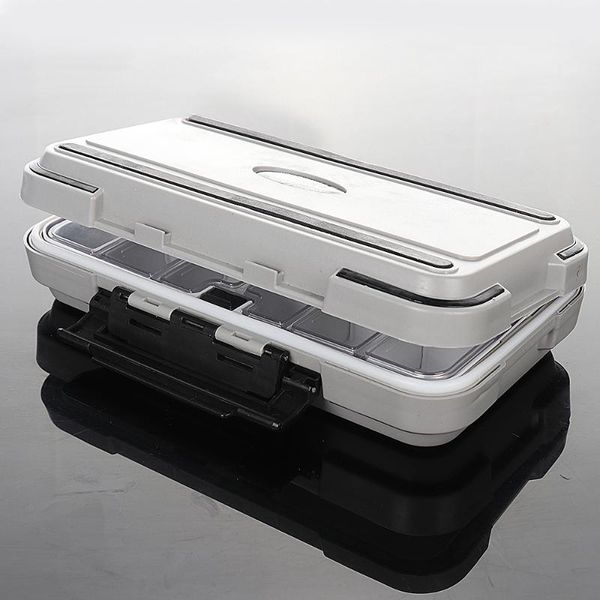 

grids fishing accessories box tackle 4color lure compartments line hook storage