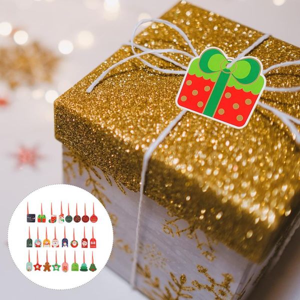 

greeting cards 24pcs home christmas party xmas decor gift tag diy tree pendant