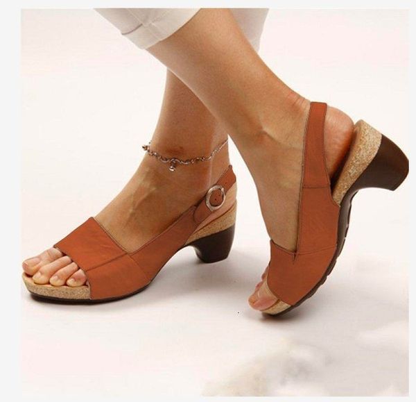 

sandals casual-sized casual with medium-large thick anti-slip women's sandals comfortable luxury ladies sandals899 1sk4, Black