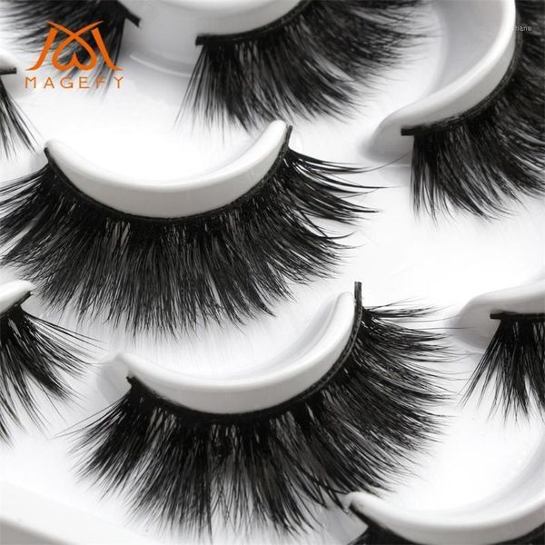 

pairs of lotuses with 5d mink false eyelashes and natural dense 8021