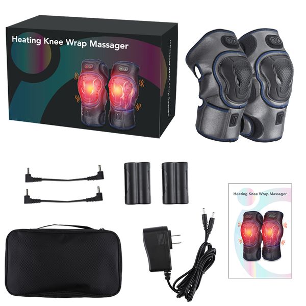 

electric heating knee massager far infrared joint physiotherapy elbow knee pad vibration massage pain relief health careperfections