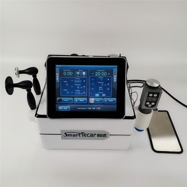 

portable tecar physiotherapy massager machine for sports injury plantar fasciitis ed shockwave therapy equipment