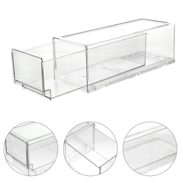 

storage drawers 1pc fridge organizer bin transparent refrigerator container