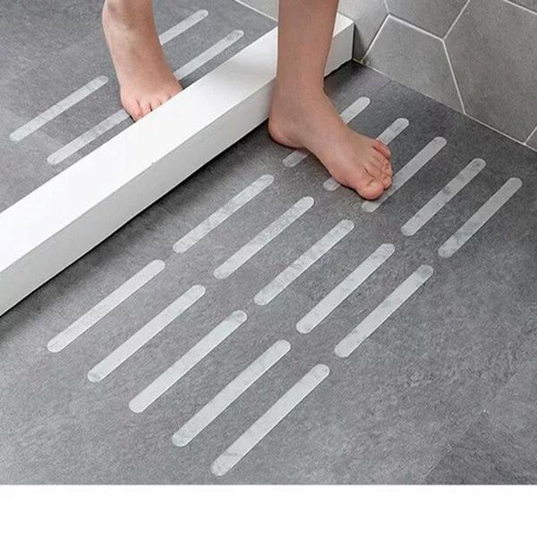 

bath mats 10/18pcs bathroom non-slip tape peva material stair deck walkway safety bathtub shower strip easy stick stickers