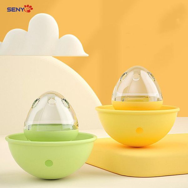 

cat toys injection pet products spilled egg shell rolling tumbler and dog feeder leaking toy for kitten funny supplies