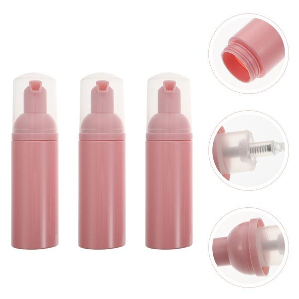 

storage bottles & jars 3pcs press type foaming bottle mousse bubble empty lotion