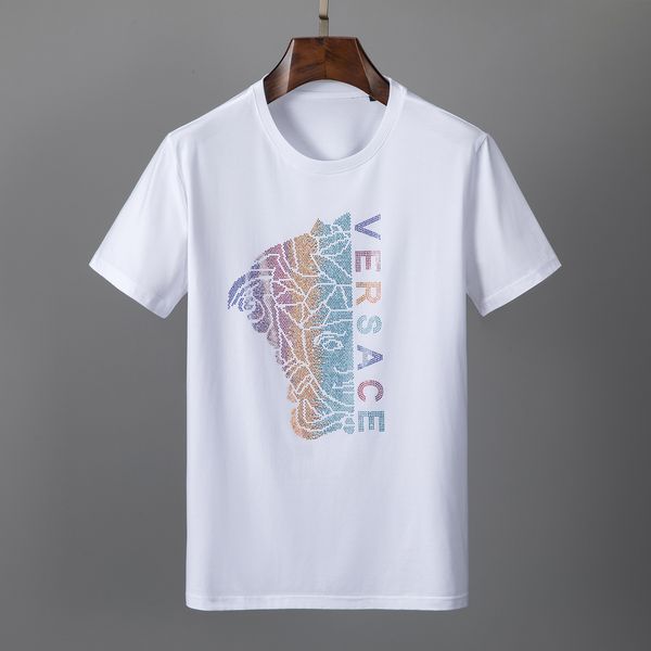 

2022 mens designers t shirt casual man and womens loose tees with letters print short sleeves fashion men shirts-m93, White;black